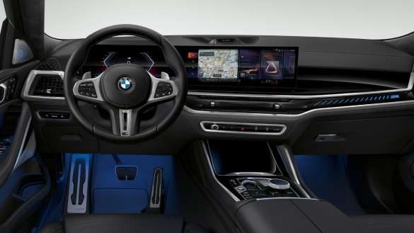 BMW X6 G06 LCI Innovative Bedienelemente im Cockpit Interieur
